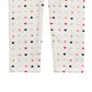 First Impressions Toddler Girl's Heart Print Leggings  White Size 4T