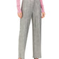 JM Collection Women's Metallic Crinkle Pants Yellow -Size Medium
