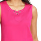 Karen Scott Women's Grommet-Trim Tank Top Pink Size Medium