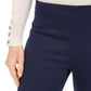 Charter Club Women's Chelsea Stretch Twill Cropped Pants Blue Size 16 Petite