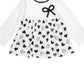 First Impressions Toddler Girls Cotton Bow Heart Tunic White Size 3T