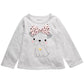 First Impressions Baby Girl's Dog Bow T-Shirt Gray Size 24 Months
