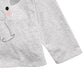 First Impressions Baby Girl's Dog Bow T-Shirt Gray Size 6-9 Months
