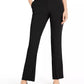 Alfani Women's Slit Hem Boot Cut Pants Black Size 4