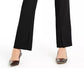 Alfani Women's Slit Hem Boot Cut Pants Black Size 4