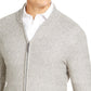Tasso Elba Men's Full Zip Marled Sweater Grey Size Medium