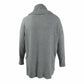 Bar III Women's Becca Tilley X Turtleneck High Low Sweater Charcoal Size XX-Large