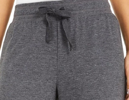 Style & Co Women's Wide-Leg Tie-Waist Pants Dark Gray Size Large