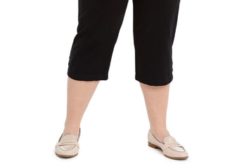Karen Scott Women's Capri Pants Black Size Petite Small