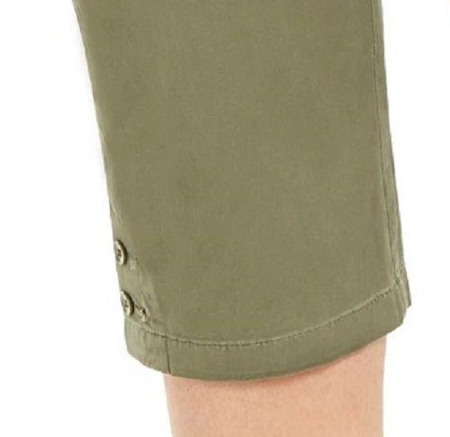 Karen Scott Women's Plus Size Capri Pants Gray Size 18W