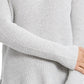 Style & Co Women's Ribbed V Neck Cotton Sweater Grey Size XX-Large