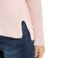 Style & Co Women's Ribbed V-Neck Cotton Sweater Pink Size XX-Large