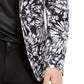 INC International Concepts Men's Velvet Printed Two-Button Blazer White Size XX-Large