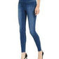 INC International Concepts Women's Pull-On Denim Jeggings Blue Size 4