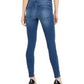 INC International Concepts Women's Pull-On Denim Jeggings Blue Size 4