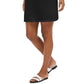 Karen Scott Women's French Terry Skort Black Size X-Small