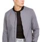 Alfani Men's Full-Zip Bomber Jacket Gray Size Medium