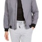 Alfani Men's Full-Zip Bomber Jacket Gray Size Medium