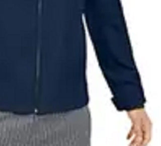 Alfani Men's Full-Zip Jacket Dark Blue Size Medium
