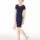 Epic Threads Big Girl's Side Stripe Bodycon Dress  Black Size Large