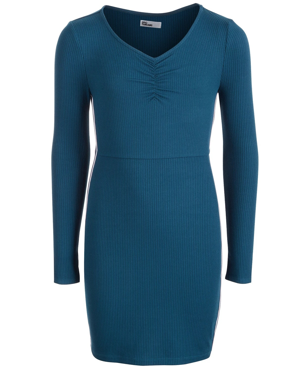 Epic Threads Big Girls Side-Stripe Bodycon Dress Navy Size Extra Large