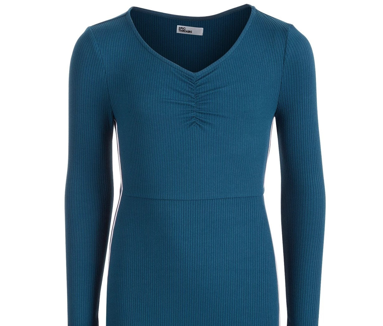 Epic Threads Big Girls Side-Stripe Bodycon Dress Navy Size Extra Large