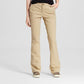 Style & Co Women's Cotton Bootcut Chino Pants Beige Size 2