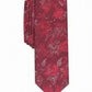 INC International Concepts Men's Shaw Floral Tie Red Size Regular