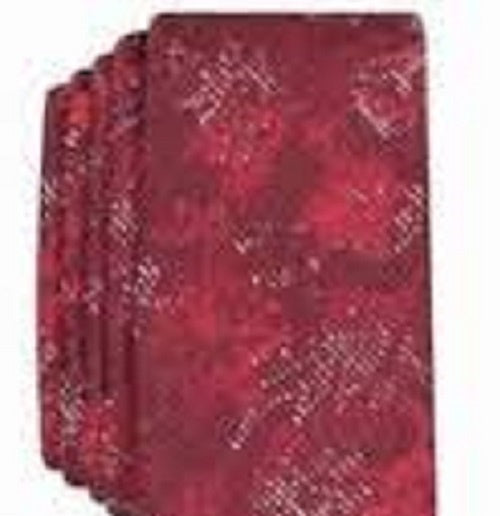 INC International Concepts Men's Shaw Floral Tie Red Size Regular