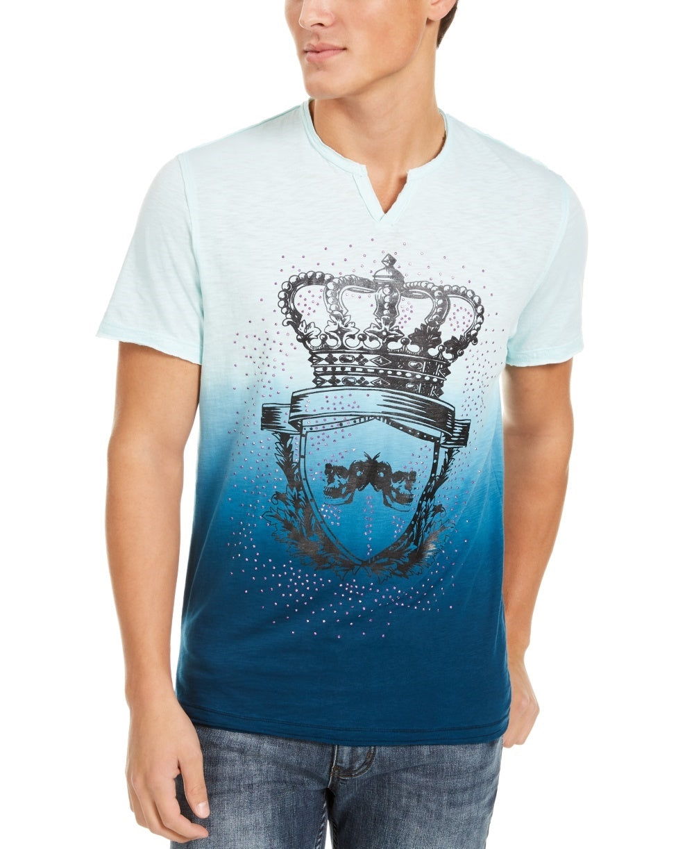 INC International Concepts Men's Sydney Crown Graphic T-Shirt White Size X-Large