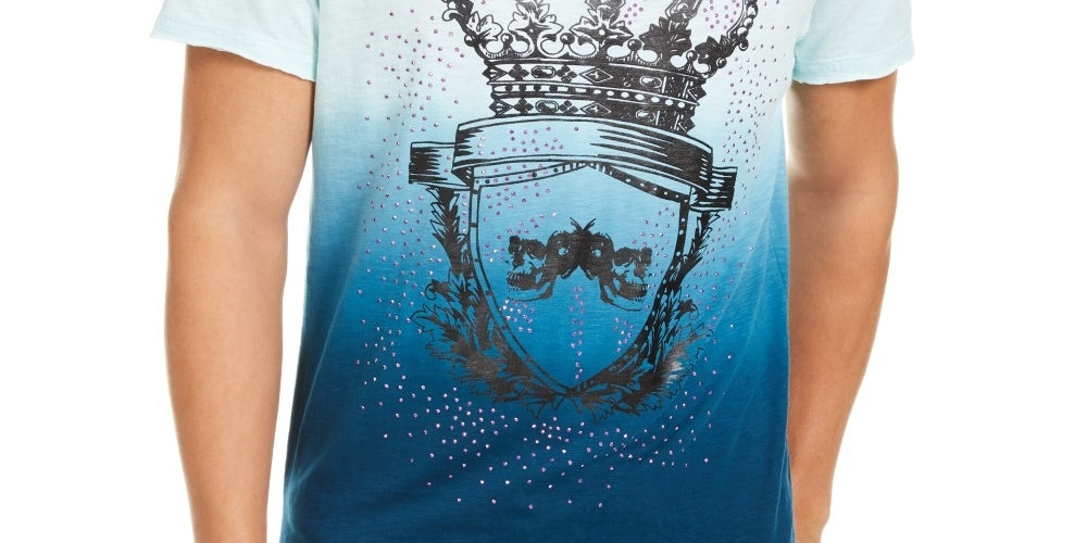 INC International Concepts Men's Sydney Crown Graphic T-Shirt White Size X-Large