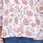 Style & Co Women's Printed Top White Size Medium