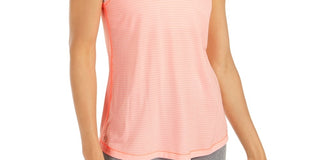 Ideology Women's Believe Fitness Running Tank Top Pink Size Small