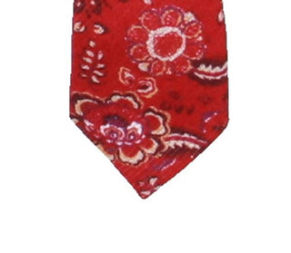 Bar III Men's Turner Floral Business Neck Tie Red Size Regular
