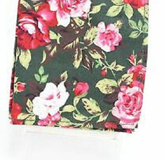 Bar III Mens' Carson Floral Lightweight Pocket Square Dark Green Size Regular