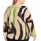 Alfani Women's Plus Bubble Hem Blouse Beige Size 1X