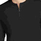 Alfani Men's Short Sleeve Classic Fit Quarter Zip Casual Shirt Black Size XX-Large