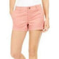 Style & Co Women's Chino Shorts Orange Size 10