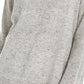 INC International Concepts Women's Melange Cowlneck Sweater Gray Size XX-Large