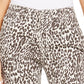 Style & Co Women's Curvy Printed Skinny Jeans Rustcopper Size 6