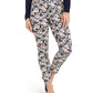 Charter Club Women's Floral Printed Bristol Skinny Ankle Jeans Blue Size 10 Petite