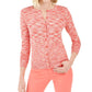Charter Club Women's Space Dyed Button Cardigan Pink Size X-Large