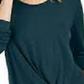 Style & Co Women's Twist Front Top Green Size X-Large