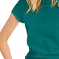 INC International Concepts Women's Slim Fit Cotton Crewneck Top Green Size Medium