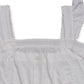 Style & Co Women's Embroidered Flutter Strap Tank Top White Size Large