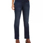 Style & Co Women's Modern Straight Mid Rise Jeans White Size 6