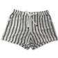 Style & Co Women's Striped Shorts White Size Large