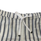 Style & Co Women's Striped Shorts White Size Large