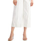 INC International Concepts Women's Tie-Waist Culotte Pants White Size 2