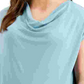 Alfani Women's Plus Solid Stretch Blouse Green Size 3X
